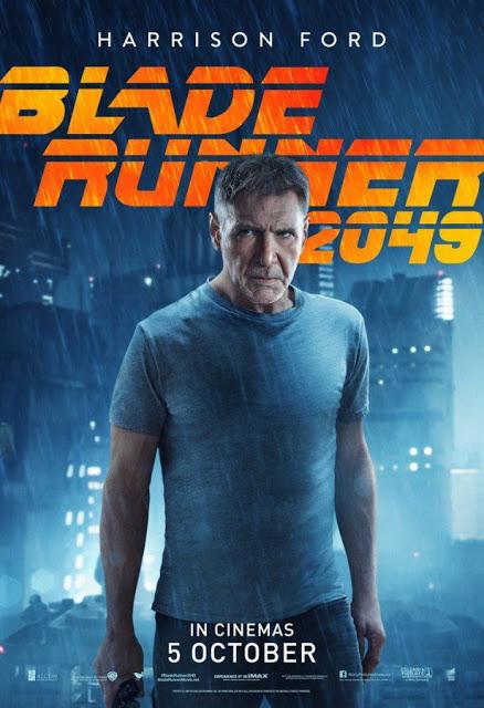 Affiches personnages US pour Blade Runner 2049 de Denis Villeneuve