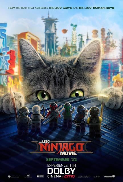 Nouvelle affiche US pour Lego Ninjago : Le Film de Charlie Bean