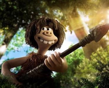 Affiches personnages UK pour Cro Man de Nick Park