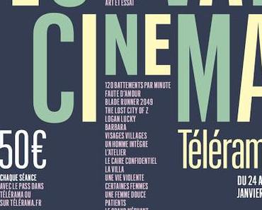 [FESTIVAL] : Le programme du Festival cinéma Télérama 2018