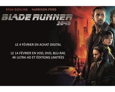 BLADE RUNNER 2049 (Concours) 2 Blu-Ray + 2 DVD à gagner