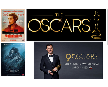 OSCARS 2018 – Découvrez le palmarès complet de la 90 ème cérémonie des Oscars (Actus)