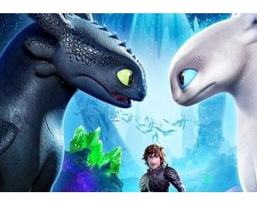 Affiche teaser US pour Dragon 3 : Le Monde Caché de Dean DeBlois