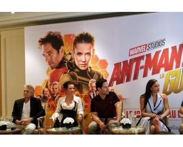 Ant-Man et la Guêpe : conférence de presse avec l&#8217;équipe du film