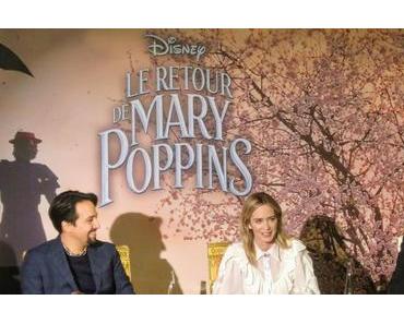 Le Retour de Mary Poppins : conférence de presse