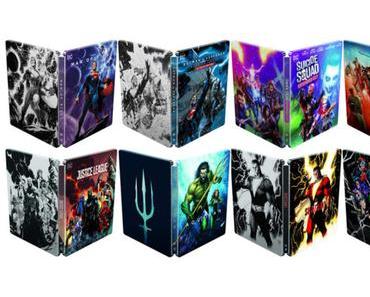 Invasion de Steelbooks pour le DC Extended Universe !