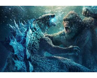 Affiche chinoise pour Godzilla vs Kong signé Adam Wingard