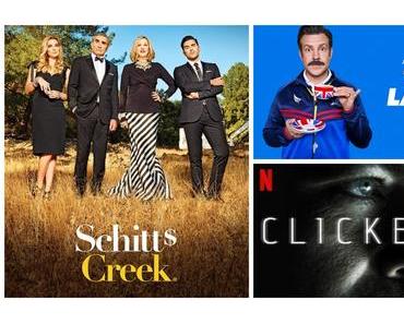 Séries | SCHITT’S CREEK (Intégrale) – 18/20 | TED LASSO S02 – 15/20 | CLICKBAIT S01 – 13/20